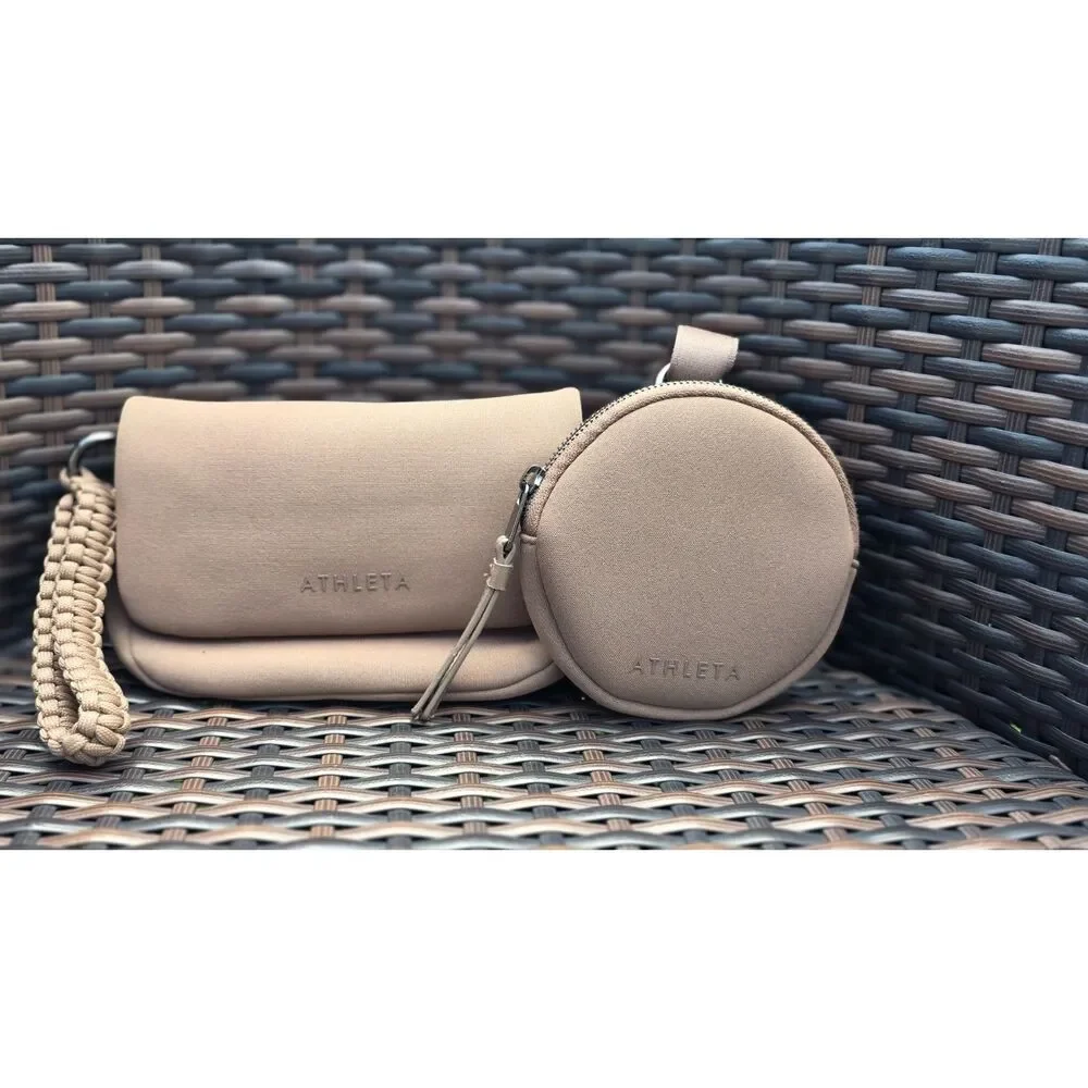 Athleta Revive Convertible Waist Bag Crossbody Bag with Coin Purse